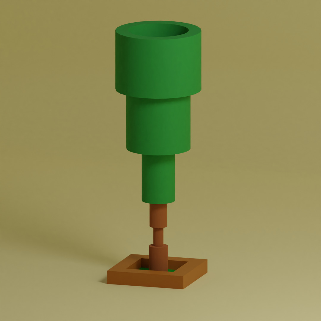 Low Poly Trees Collection - 25 trees pack 5 Low-poly 3D model_15