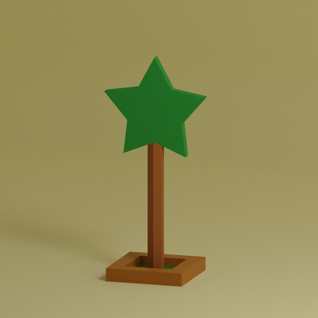 Low Poly Trees Collection - 25 trees pack 5 Low-poly 3D model_6