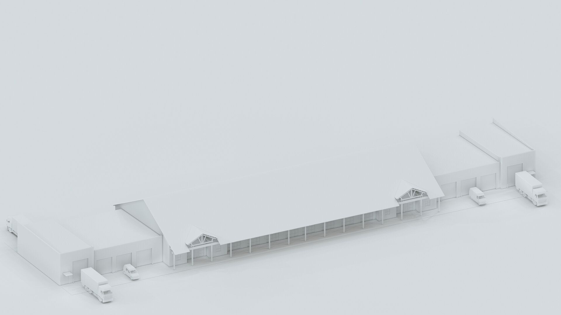 Warehouse-Warehouse Building 3D model_14