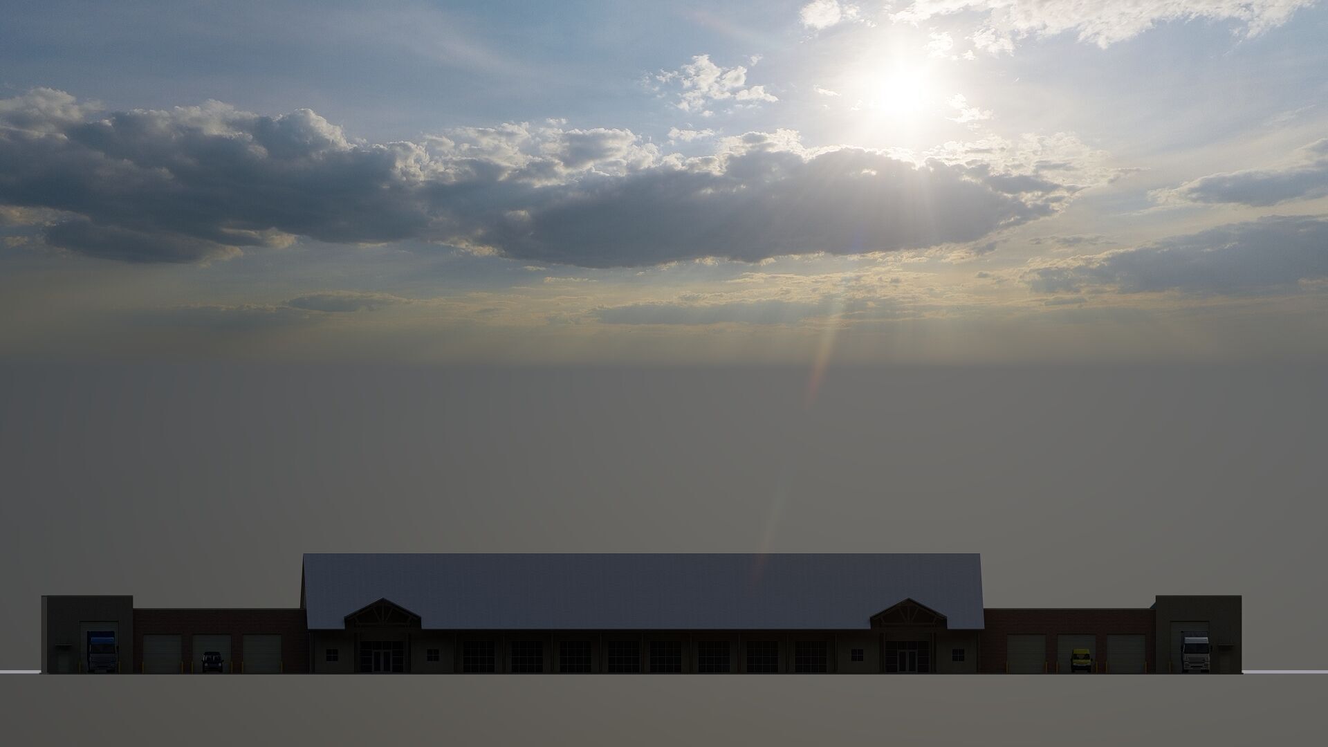 Warehouse-Warehouse Building 3D model_15