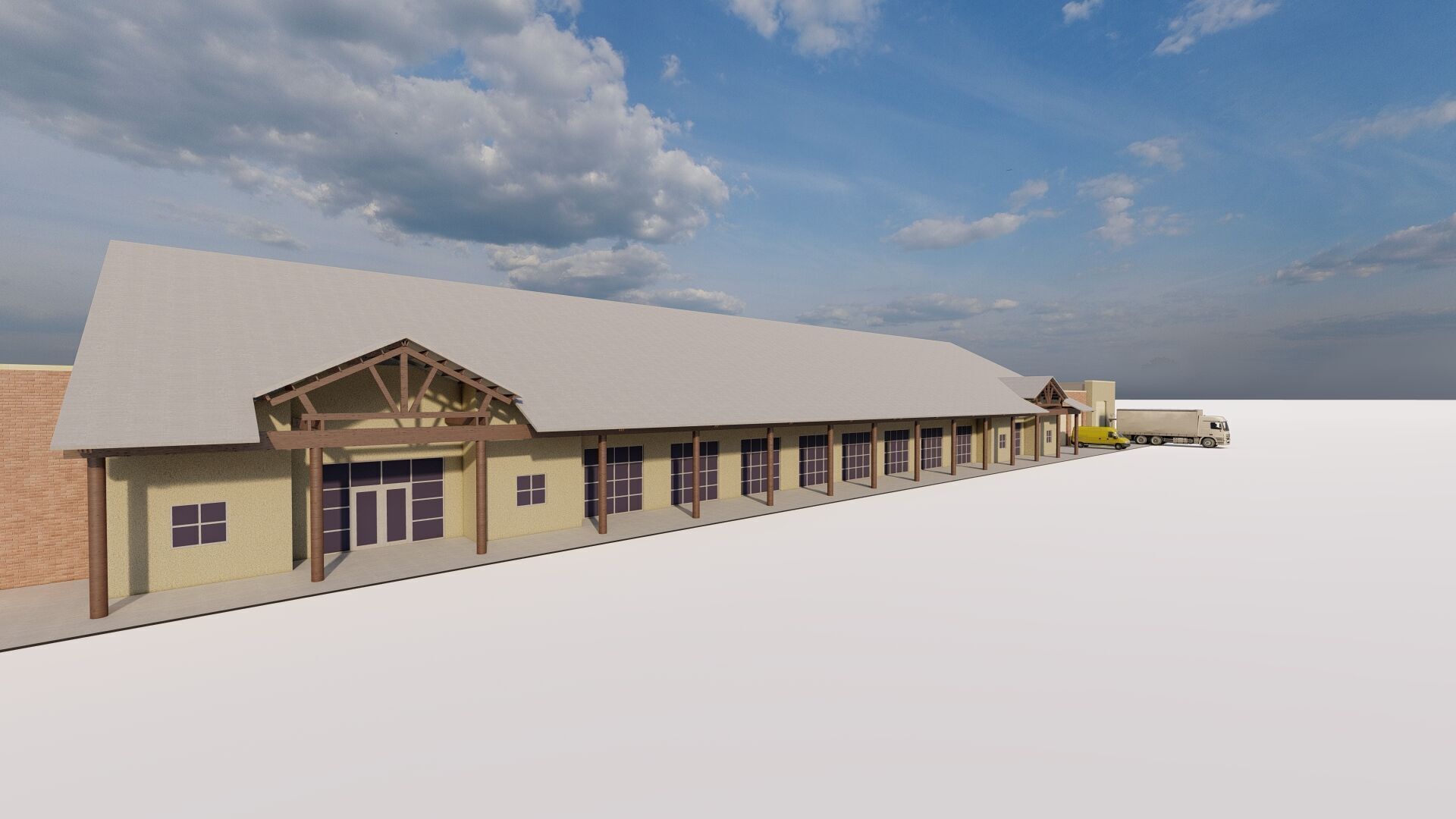 Warehouse-Warehouse Building 3D model_10