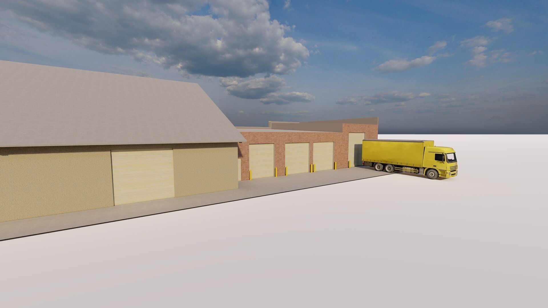 Warehouse-Warehouse Building 3D model_16