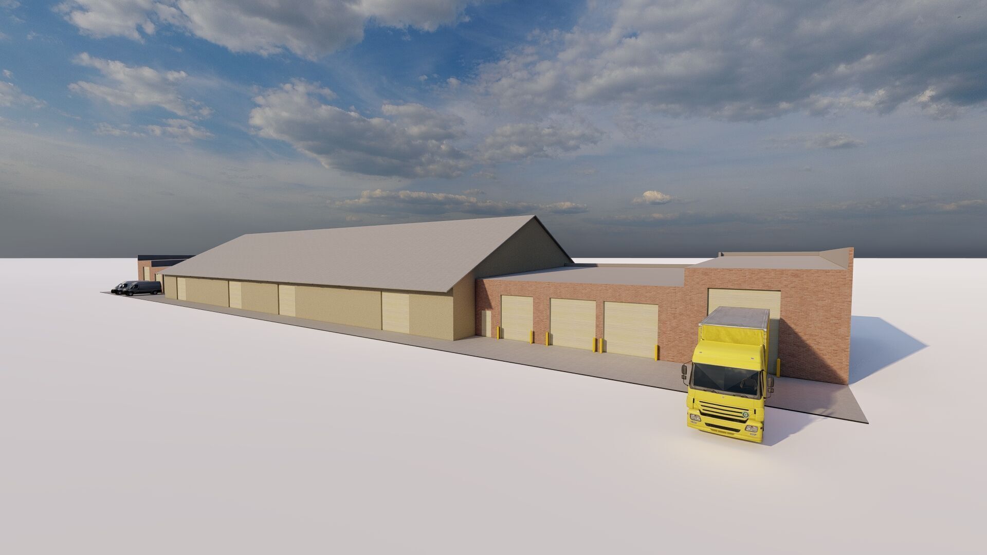 Warehouse-Warehouse Building 3D model_7