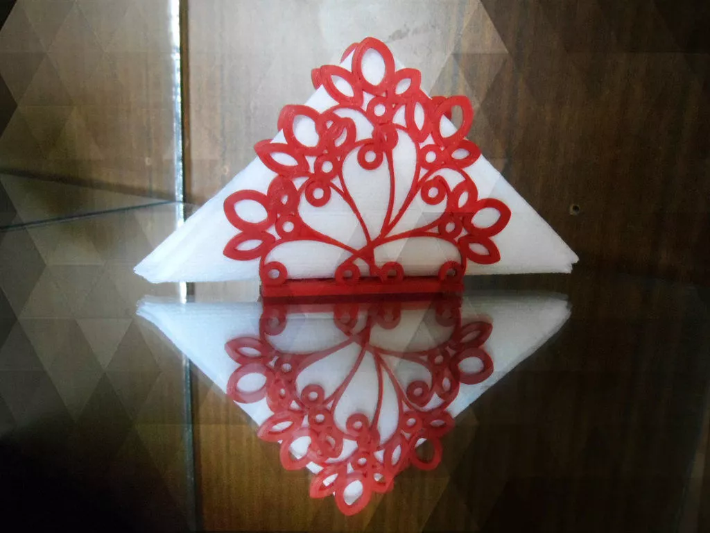 Stand for napkins Free 3D print model