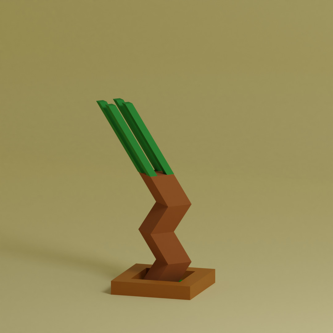 Low Poly Trees Collection - 25 trees pack 6 Low-poly 3D model_24