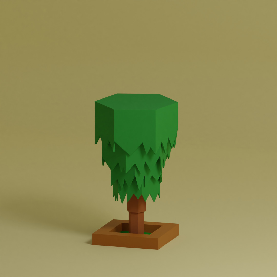 Low Poly Trees Collection - 25 trees pack 6 Low-poly 3D model_16
