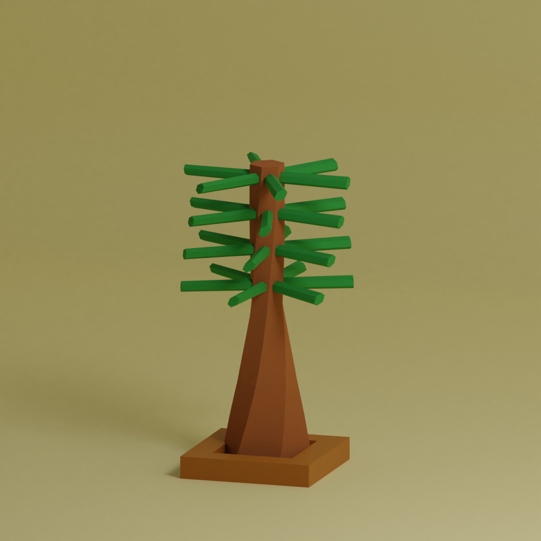 Low Poly Trees Collection - 25 trees pack 6 Low-poly 3D model_27