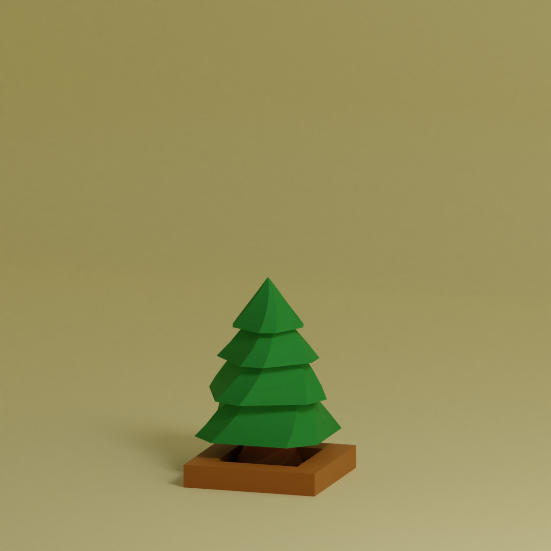 Low Poly Trees Collection - 25 trees pack 6 Low-poly 3D model_19