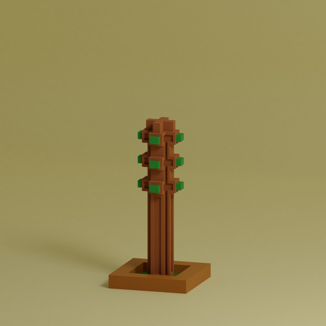 Low Poly Trees Collection - 25 trees  pack 7 Low-poly 3D model_15