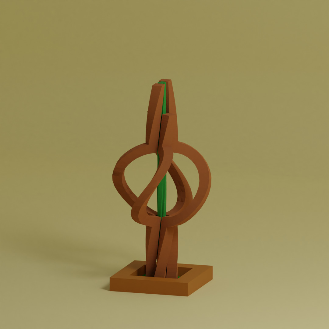 Low Poly Trees Collection - 25 trees  pack 7 Low-poly 3D model_24