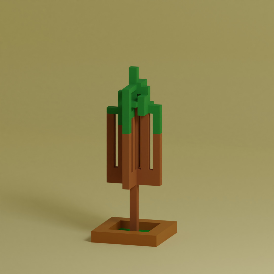Low Poly Trees Collection - 25 trees  pack 7 Low-poly 3D model_10