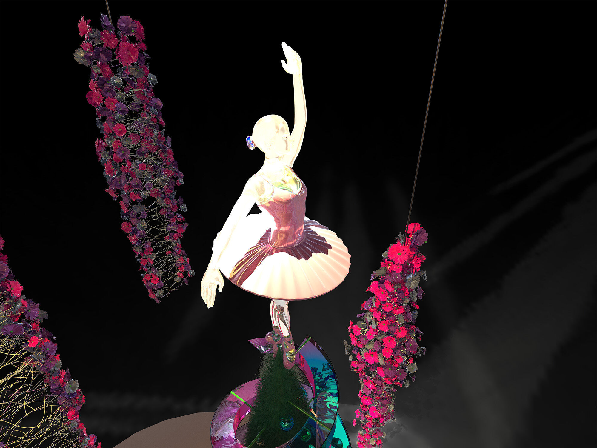 christmas tree 3D model_1