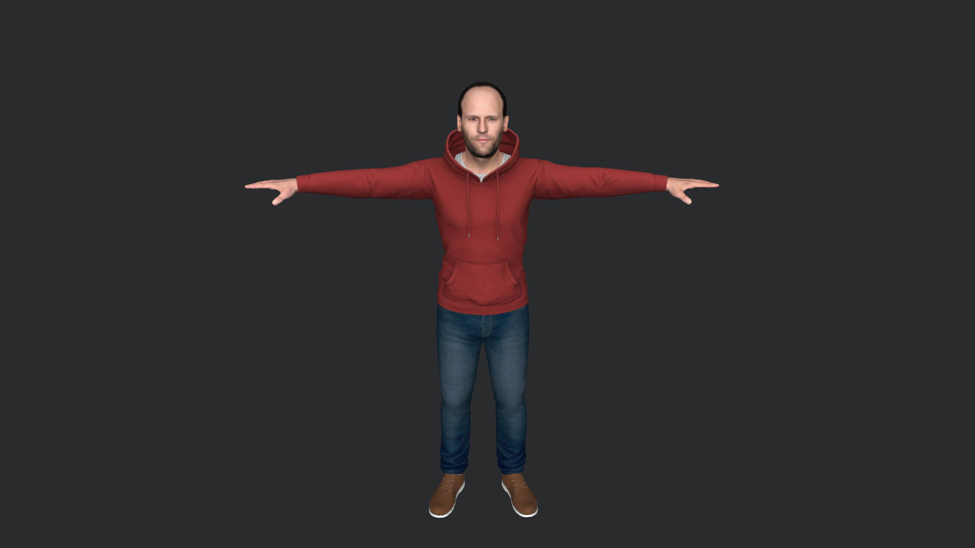 Jason Statham Hyper Realistic Full Body  Rigged 3D Character 3D model_9