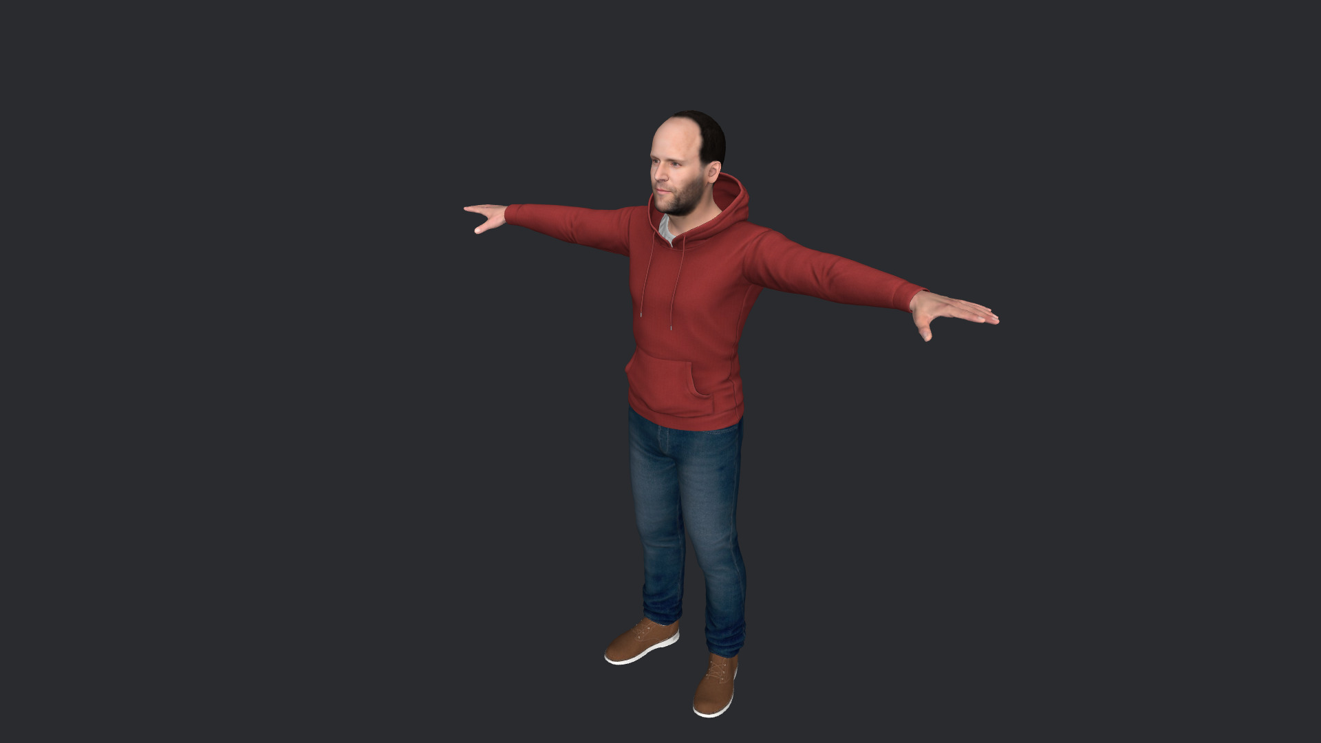 Jason Statham Hyper Realistic Full Body  Rigged 3D Character 3D model_10