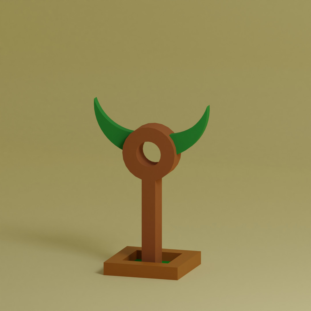 Low Poly Trees Collection - 25 trees pack 8 Low-poly 3D model_18