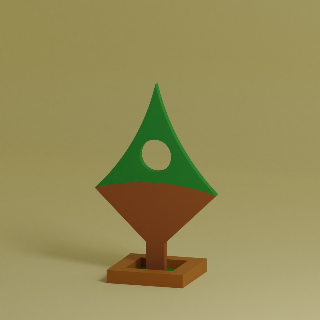 Low Poly Trees Collection - 25 trees pack 8 Low-poly 3D model_7