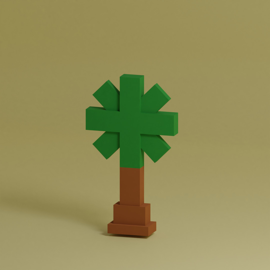 Low Poly Trees Collection - 25 trees pack 8 Low-poly 3D model_16