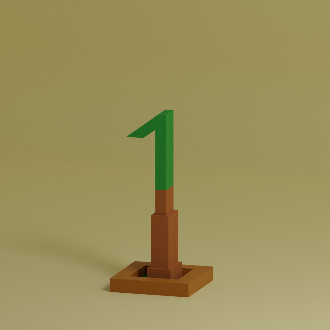 Low Poly Trees Collection - 25 trees pack 8 Low-poly 3D model_6