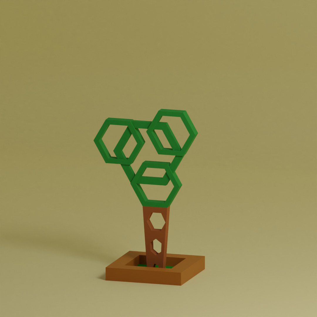 Low Poly Trees Collection - 25 trees pack 8 Low-poly 3D model_27