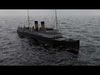 Ship in the Middle of Ocean Animation 3D model_1