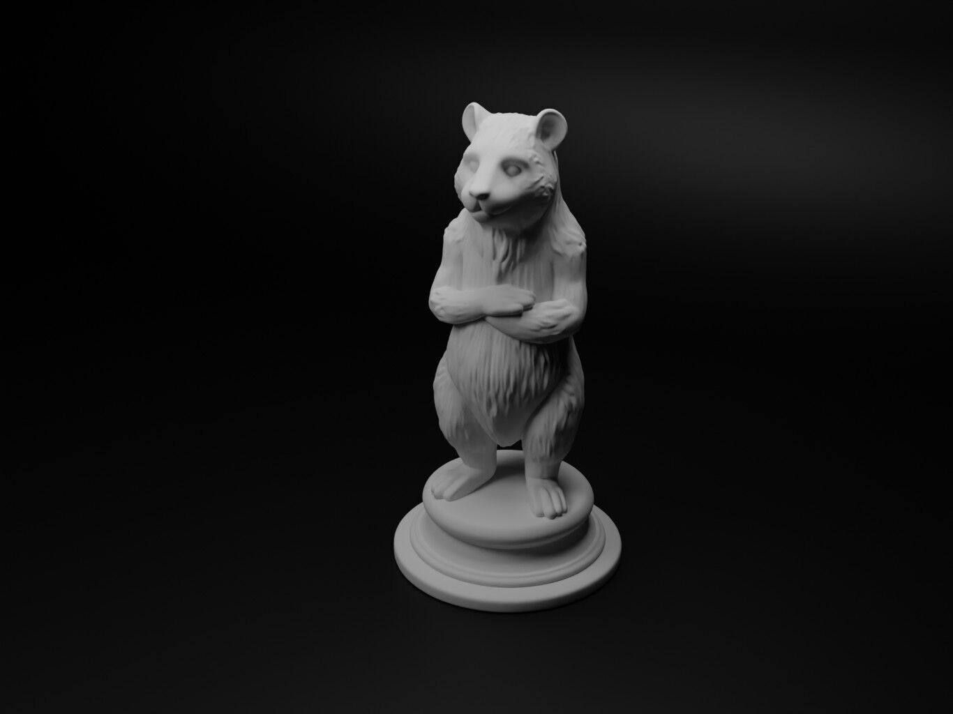 marmoset Animal Chess 3D print model_1