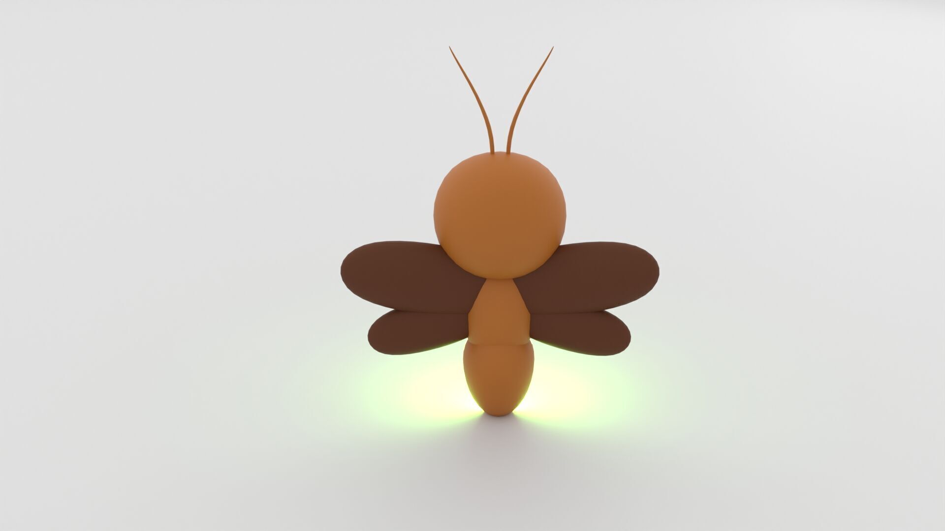 Firefly Low Poly 3D Model Low-poly 3D model_3