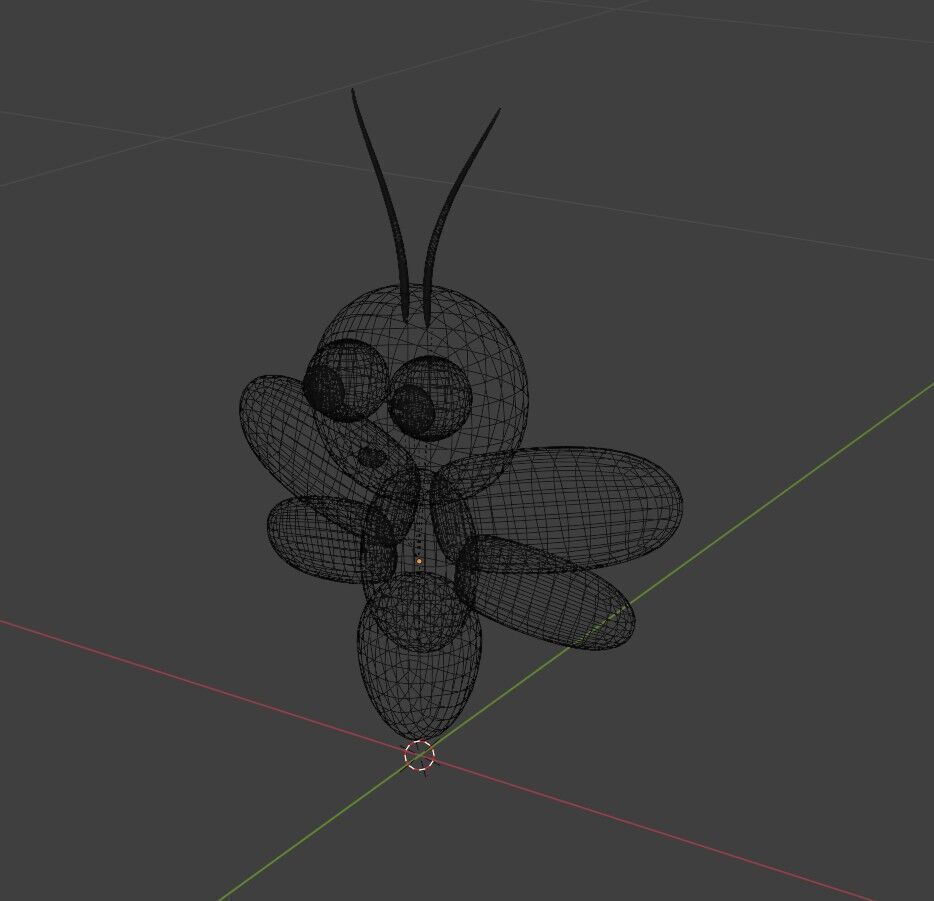 Firefly Low Poly 3D Model Low-poly 3D model_5