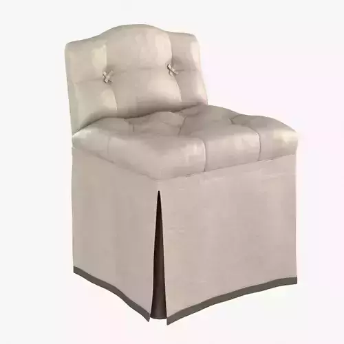 Cameron collection MCKENZIE VANITY STOOL 3D model