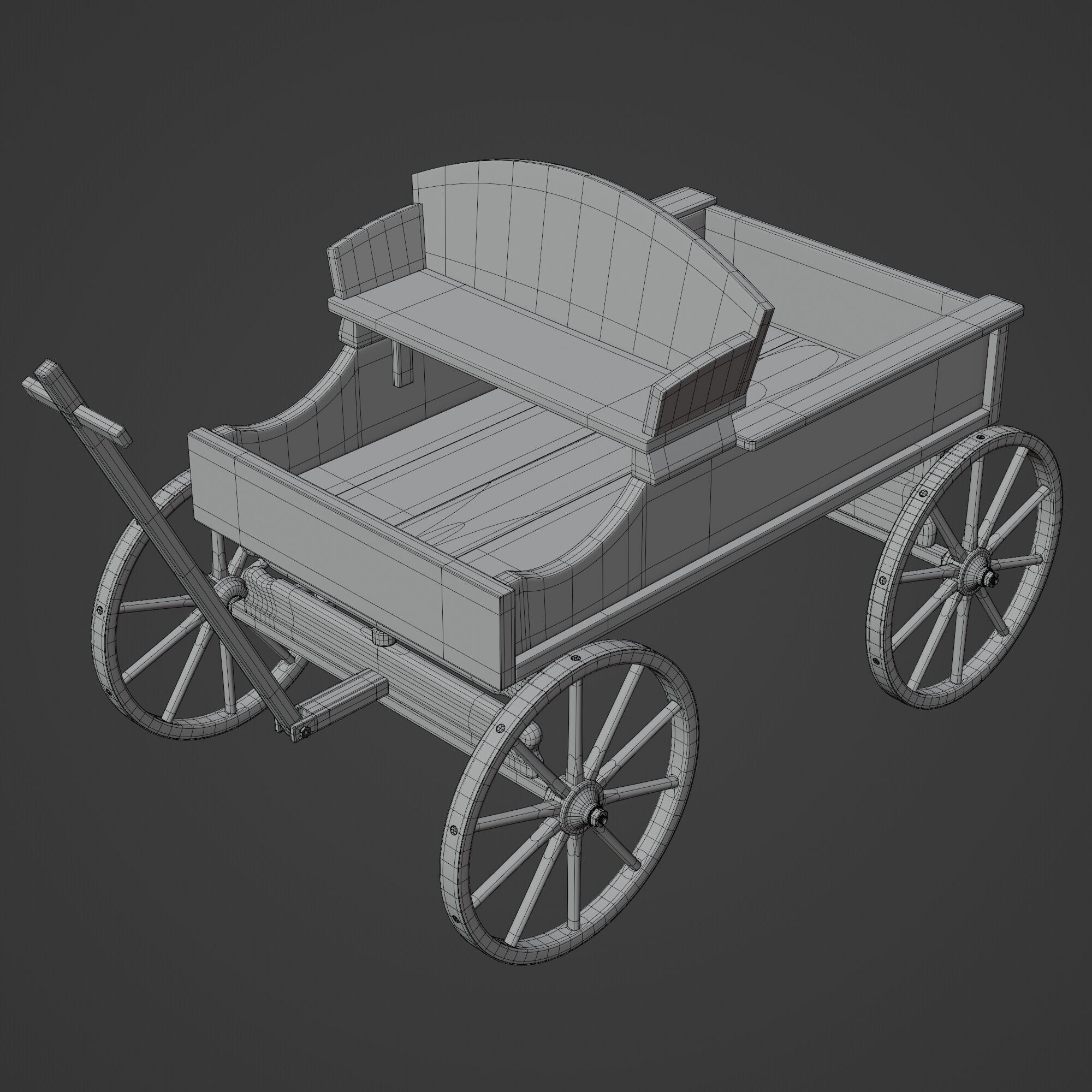 Carriage 3D model_14