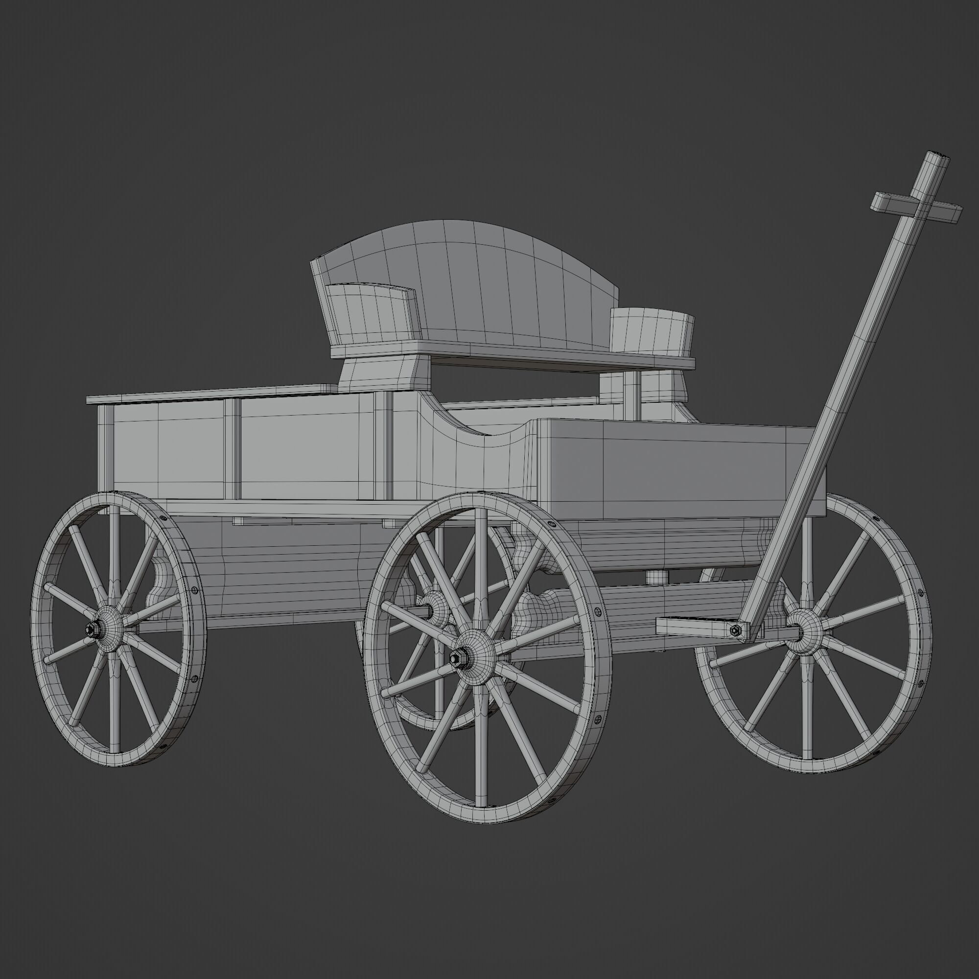 Carriage 3D model_8