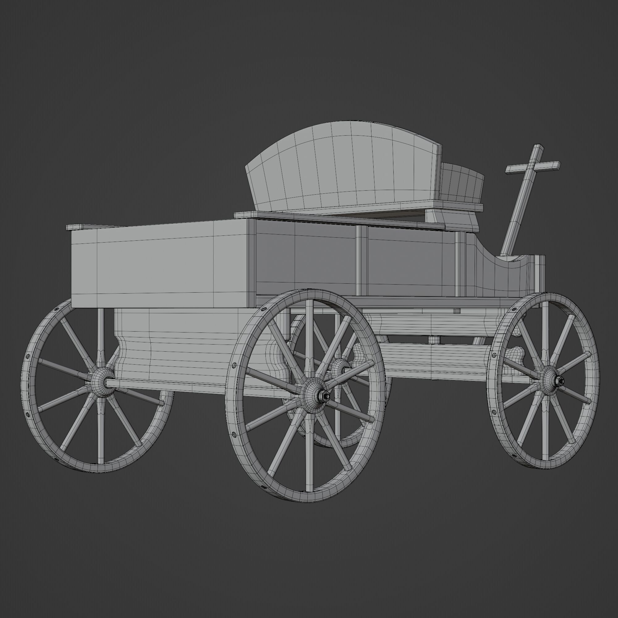 Carriage 3D model_10