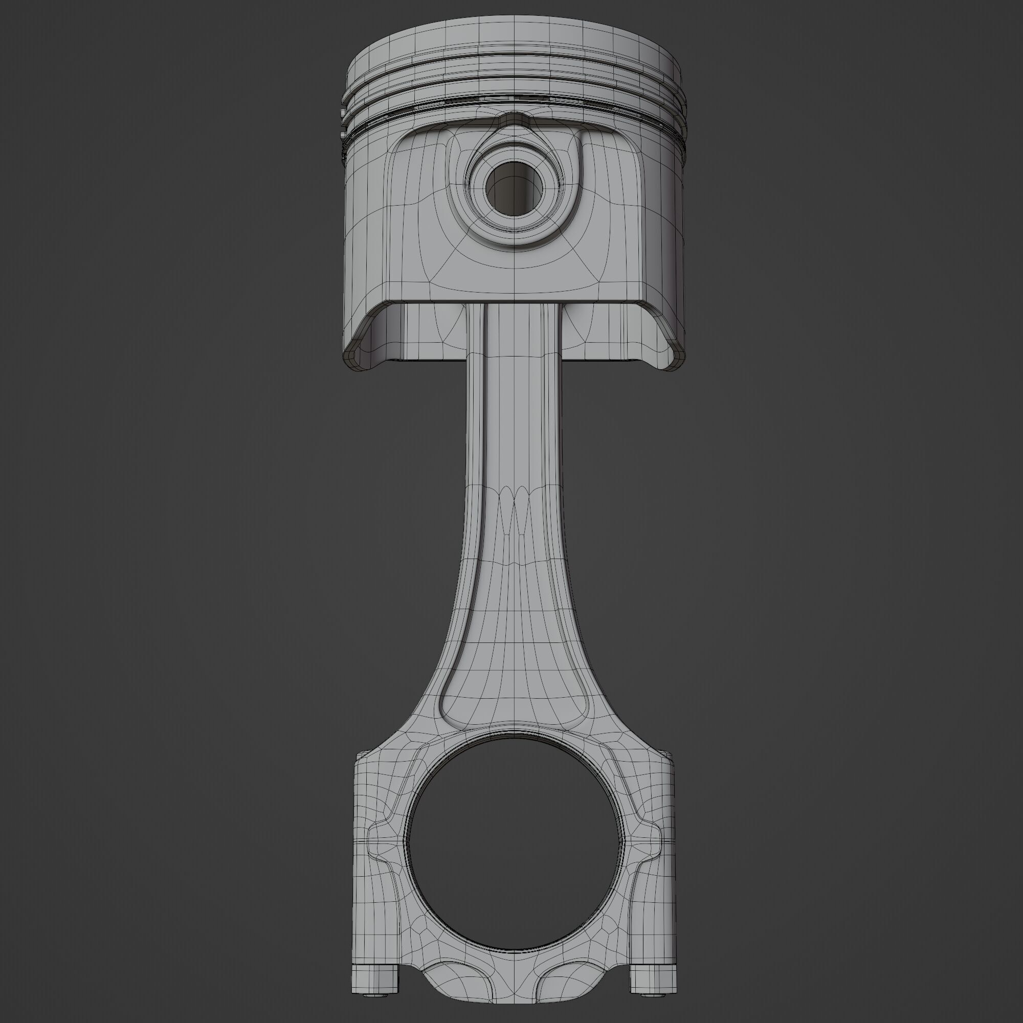 Engine Piston 3D model_12