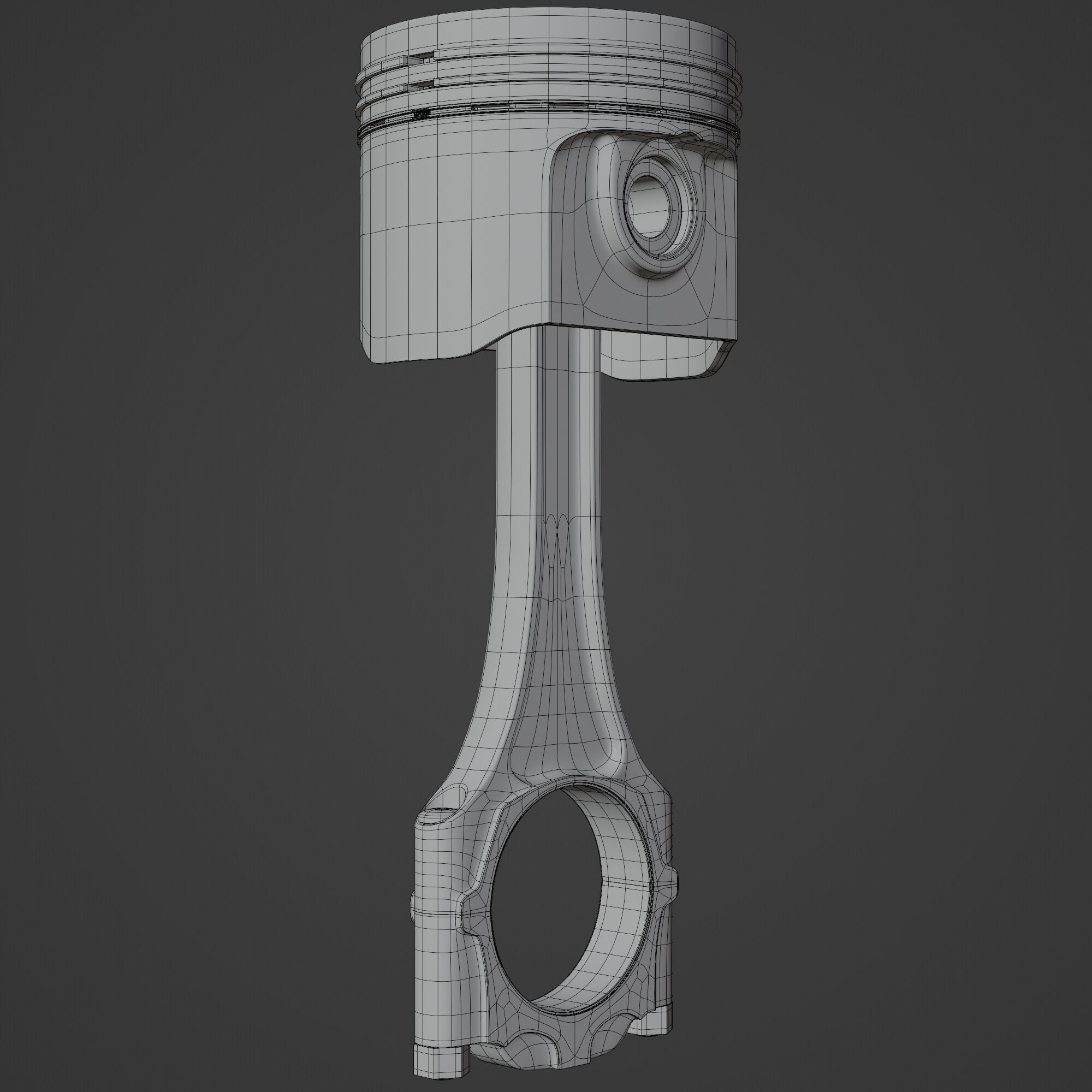 Engine Piston 3D model_13