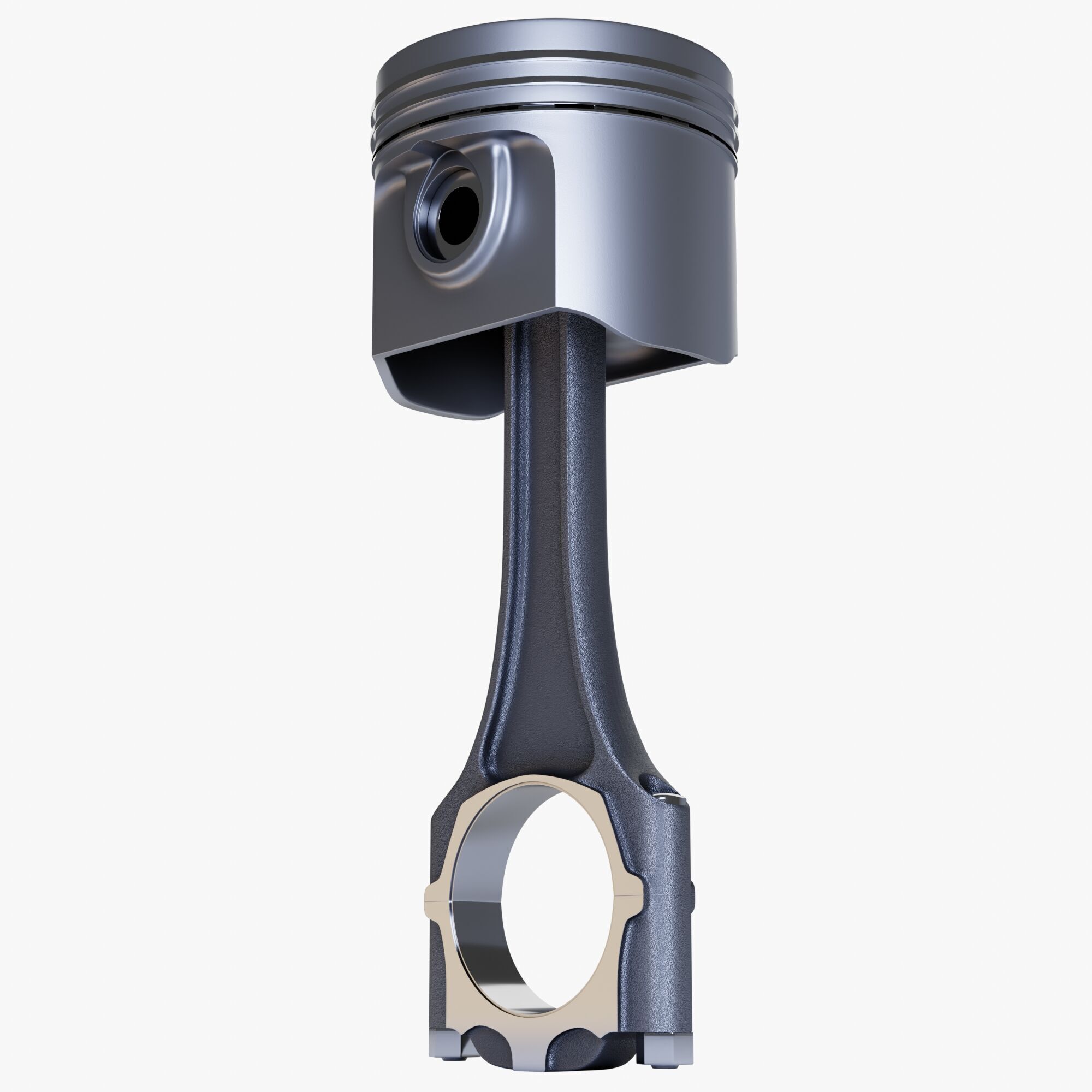 Engine Piston 3D model_4