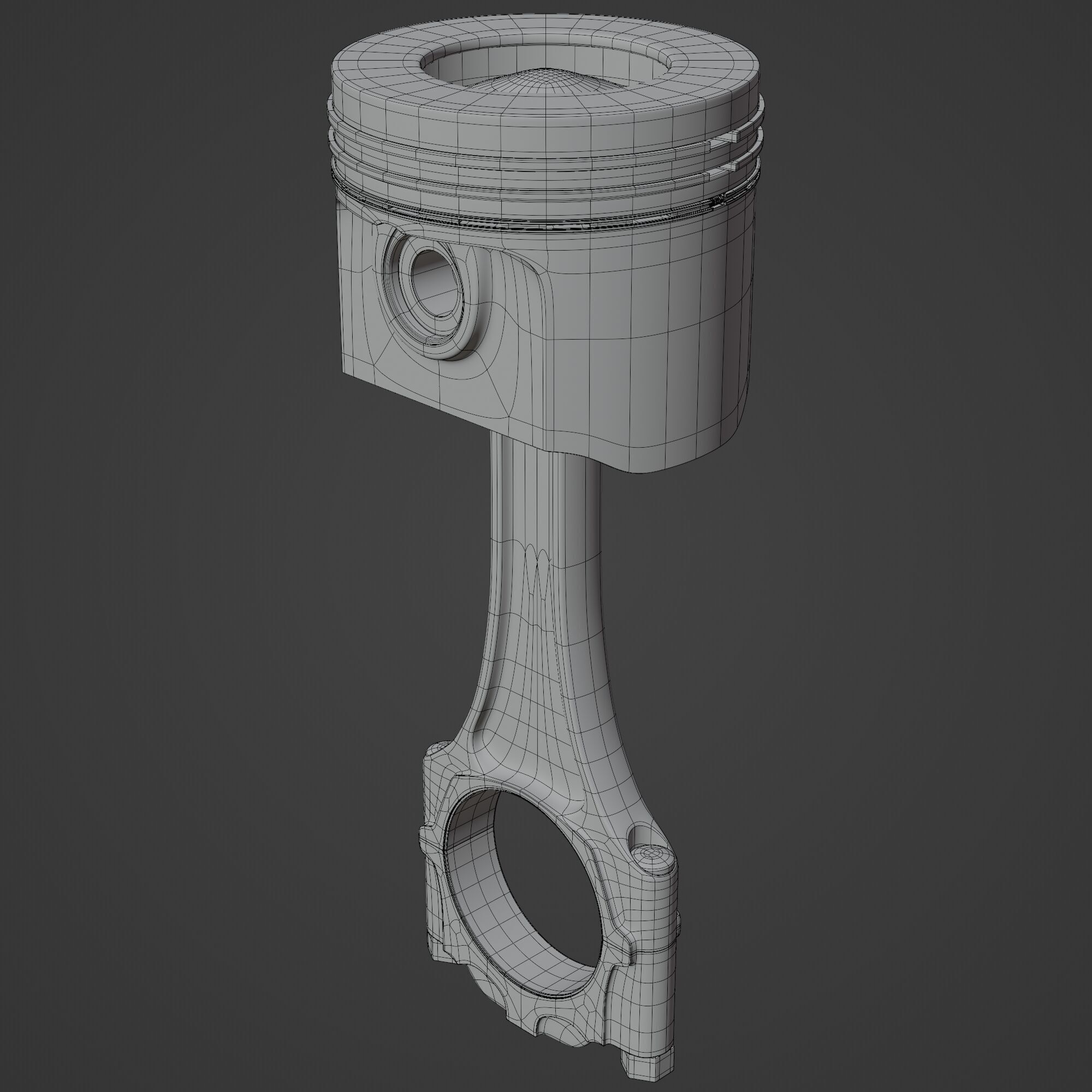 Engine Piston 3D model_7