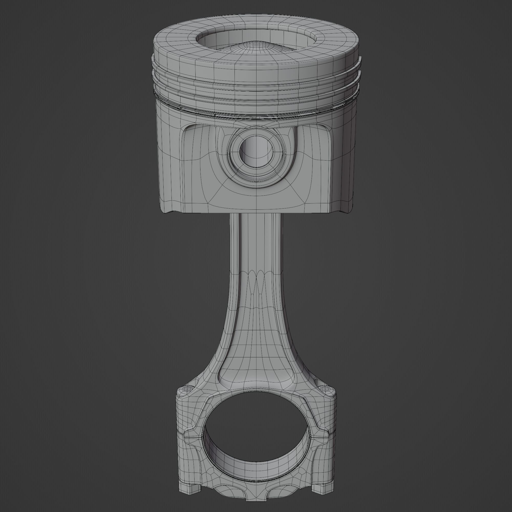 Engine Piston 3D model_8