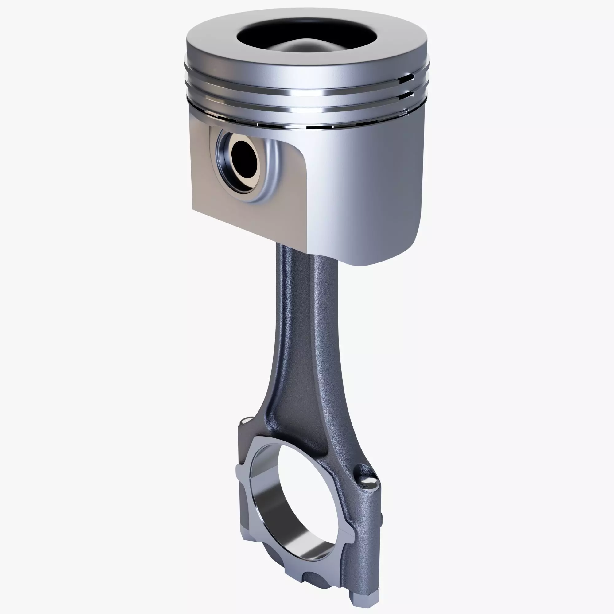 Engine Piston 3D model_0