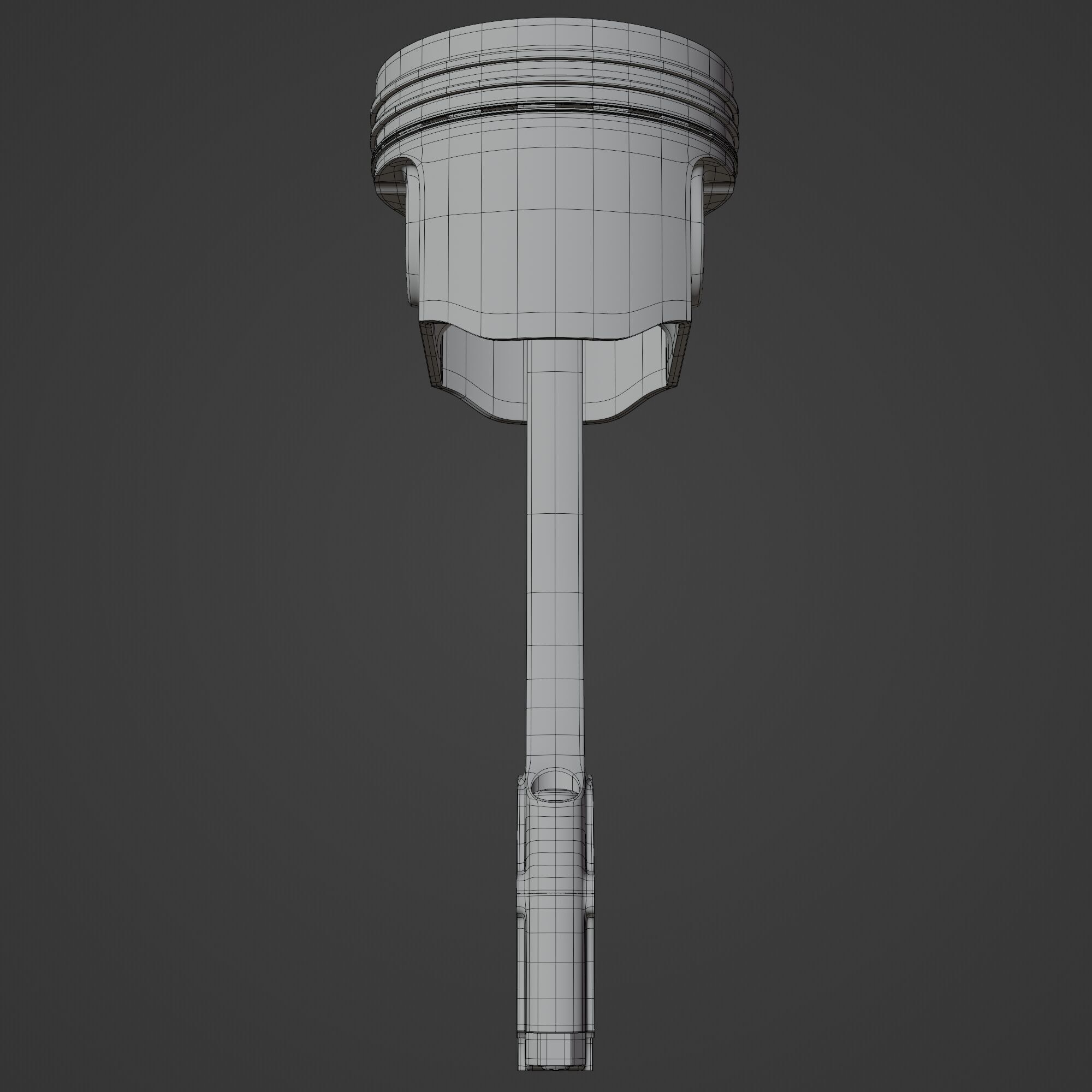 Engine Piston 3D model_10