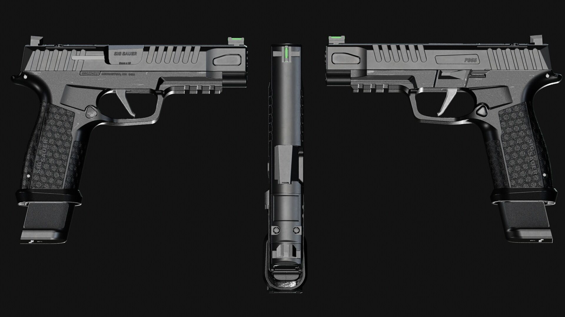 P365-Fuse Low-poly 3D model_1