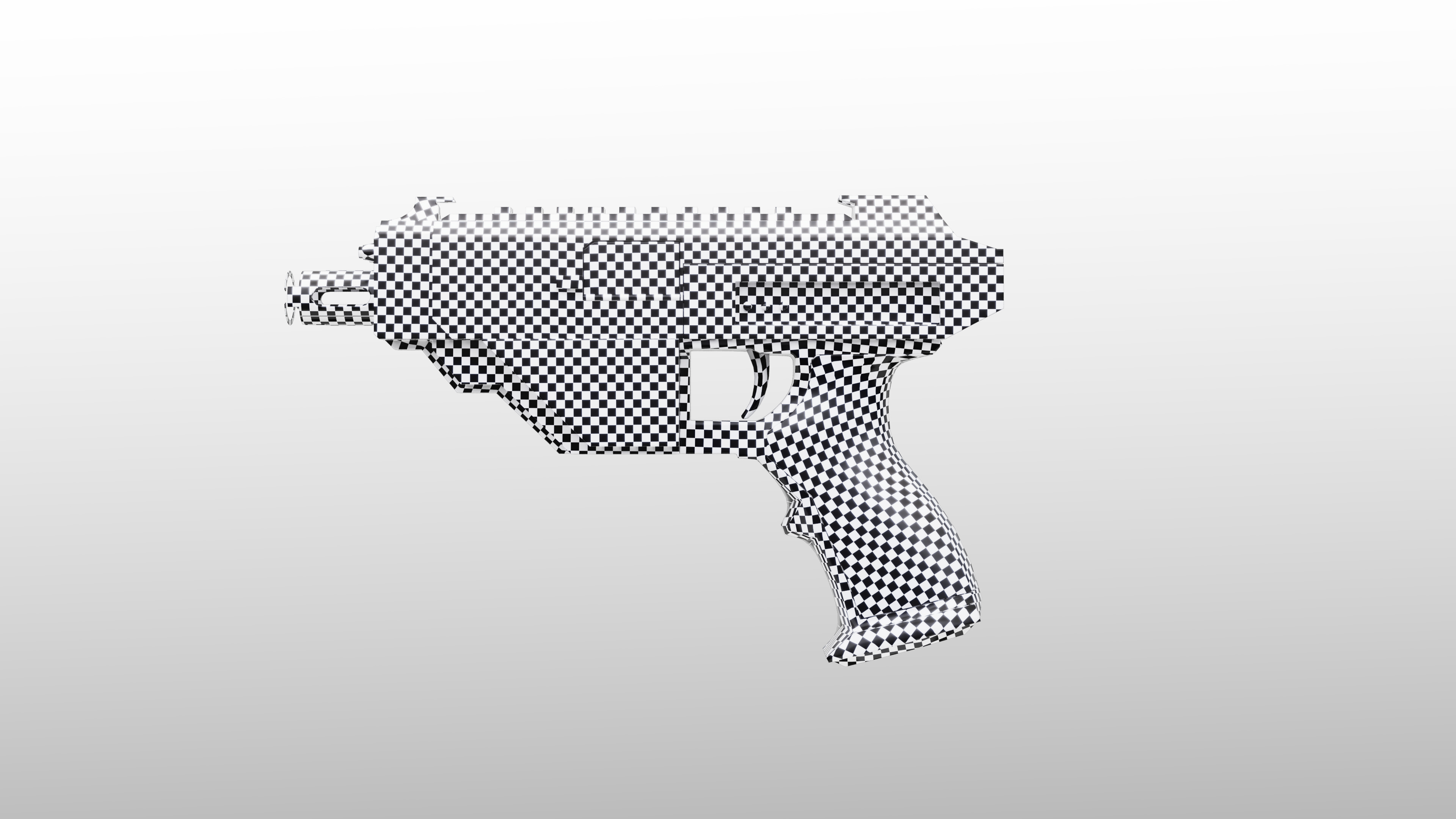 Sci-Fi Weapons Pack Low-poly 3D model_2