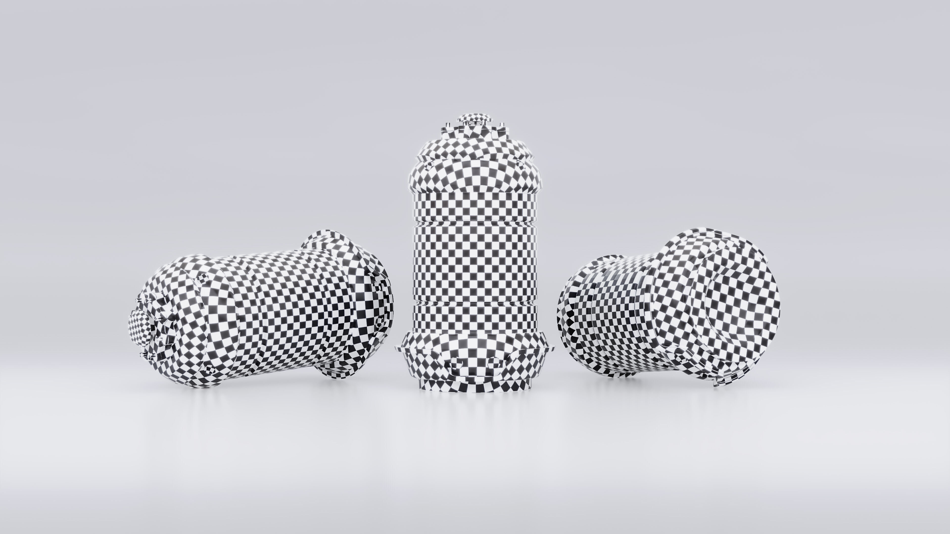 Sci-Fi Weapons Pack Low-poly 3D model_5