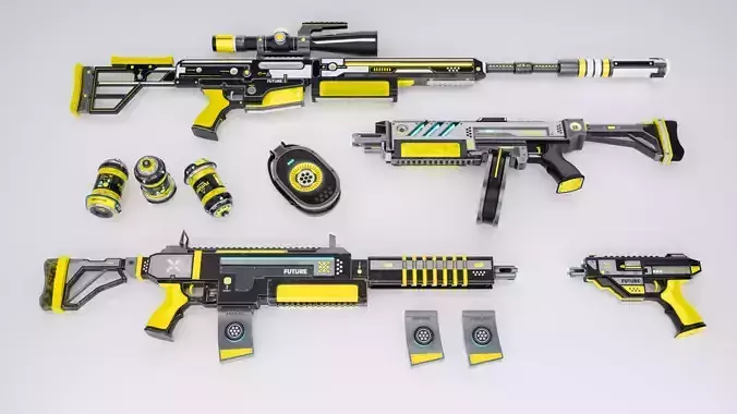 Sci-Fi Weapons Pack