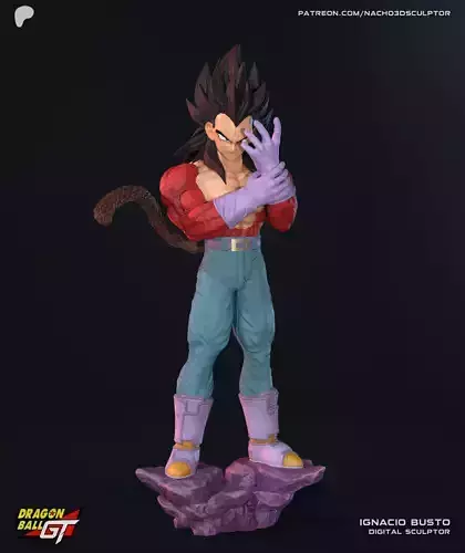 Vegeta SS4 - Dragon Ball GT