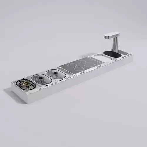 Gaggenau Vario Cooktops 3D model
