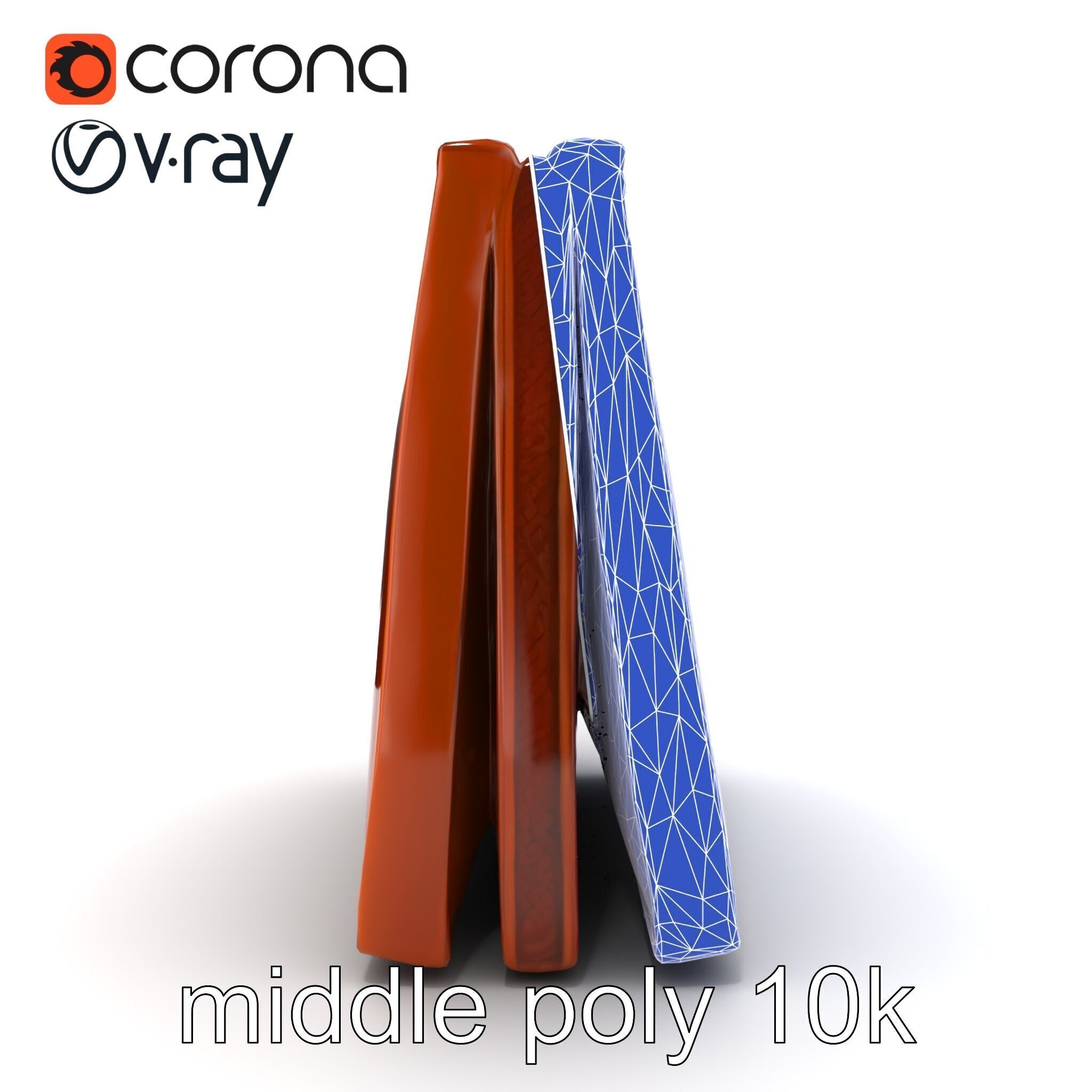 Luxury Leather Wallet Model Pack Low-poly 3D model_23