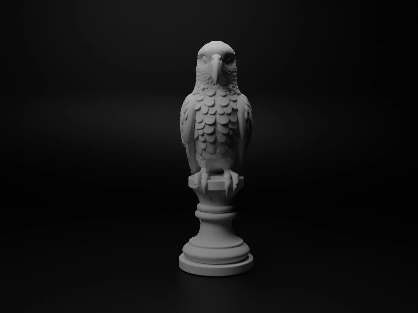 parrot Animal Chess 3D print model_0