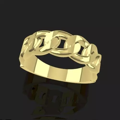 chain ring Free 3D print model_0