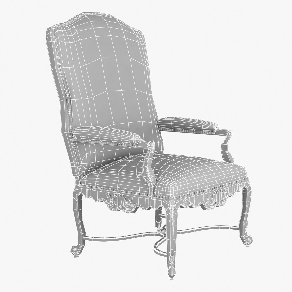 Robert Scott CHATEAU FAUTEUIL 3D model_8