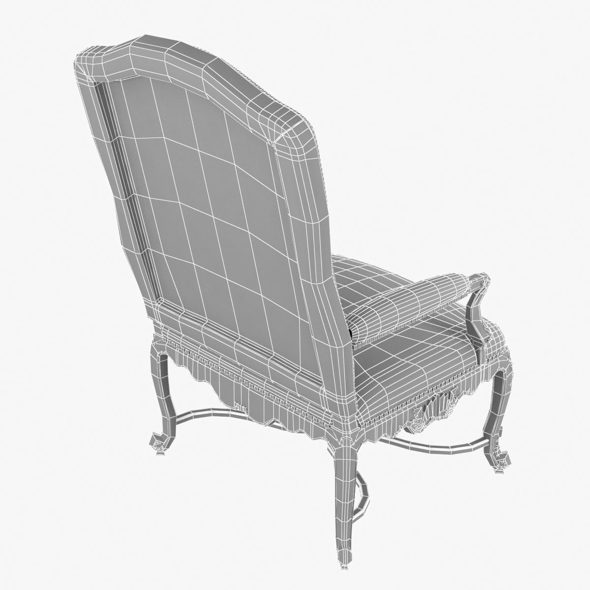 Robert Scott CHATEAU FAUTEUIL 3D model_9