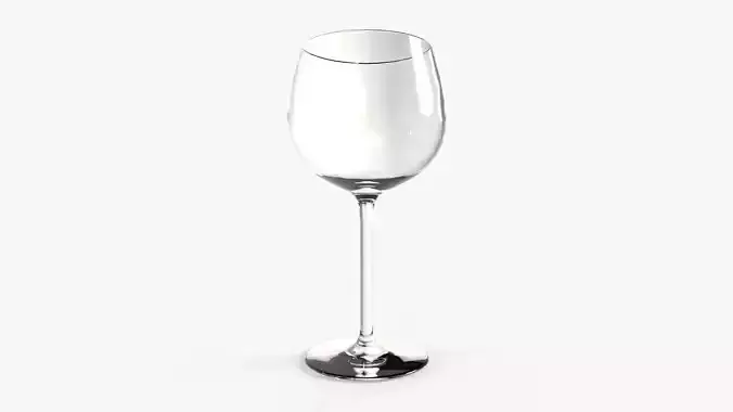 White Burgundy Glass